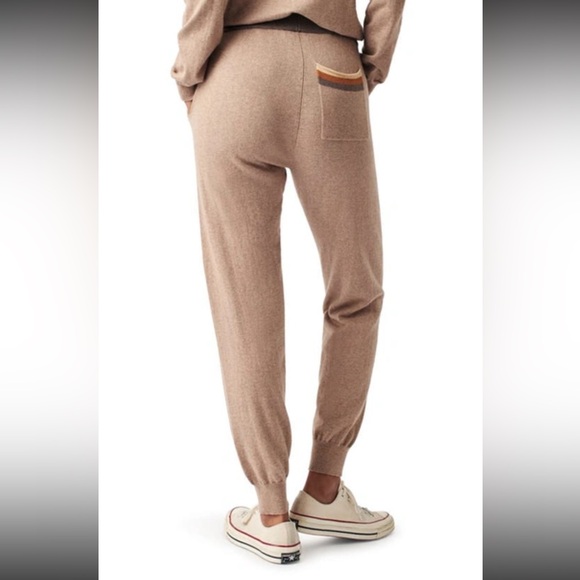 Faherty Women’s Surf Organic Cotton & Cashmere Sweater Joggers Pants Sz S - Picture 4 of 15